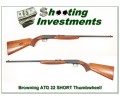 [SOLD] Browning 22 SHORT Auto ATD Thumbwheel Exc!